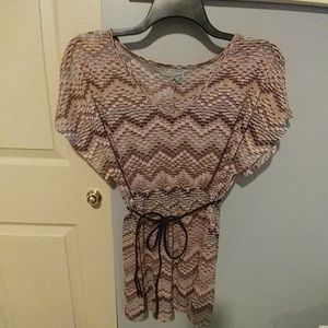 Chevron Pattern Top